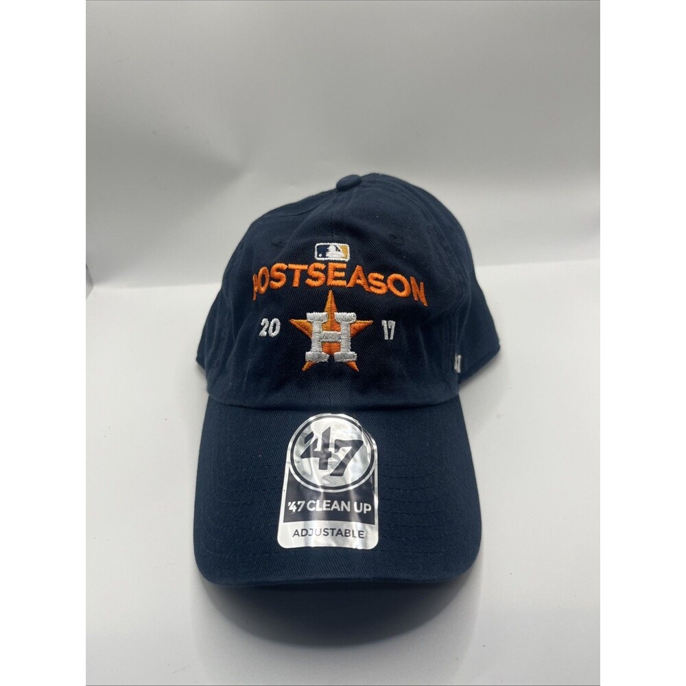 MLB Post Season World Series 2017 Houston Astros ‘47 Strapback Baseball Cap Hat